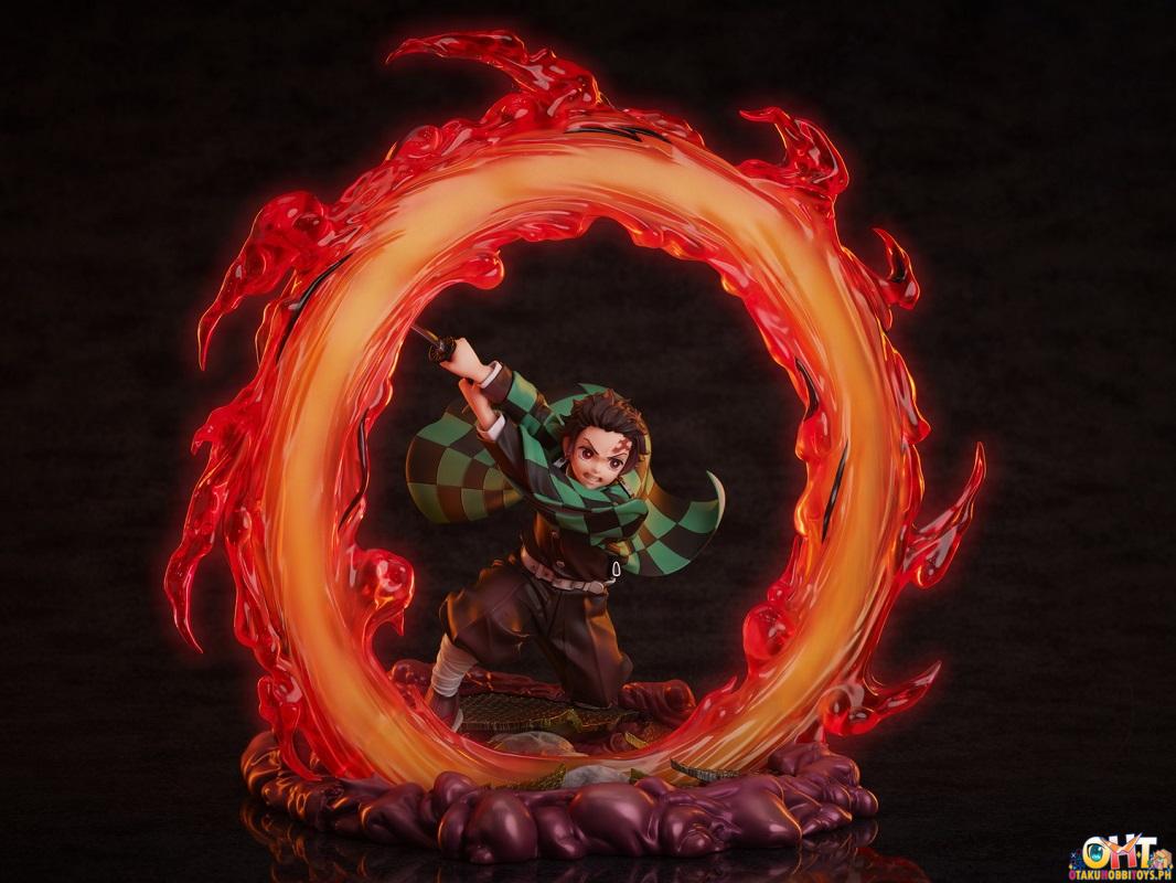 Aniplex Demon Slayer: Kimetsu no Yaiba Mugen Train Arc 1/8 Tanjiro Kamado Dance of the Fire God Clear Blue Sky