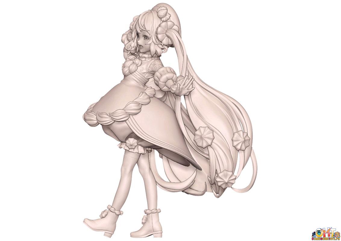 Furyu Hatsune Miku Sweet Tea Time Figure Strawberry Short Ver.