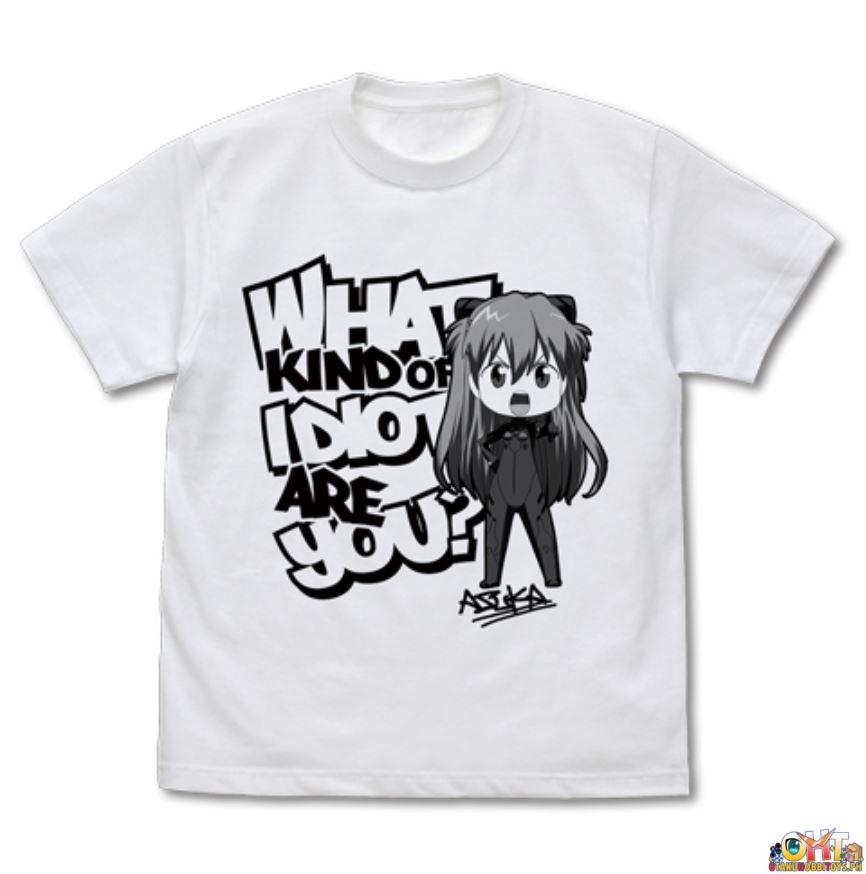 COSPA Evangelion Asuka - What Kind of Idiot Are You Deformed Ver T-shirt XLARGE