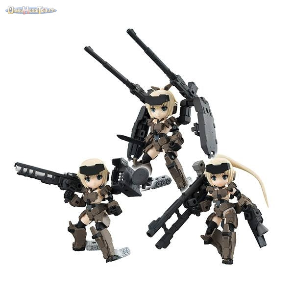 Desktop Army Frame Arms Girl KT-321F Gourai Series Set (Set of 3)