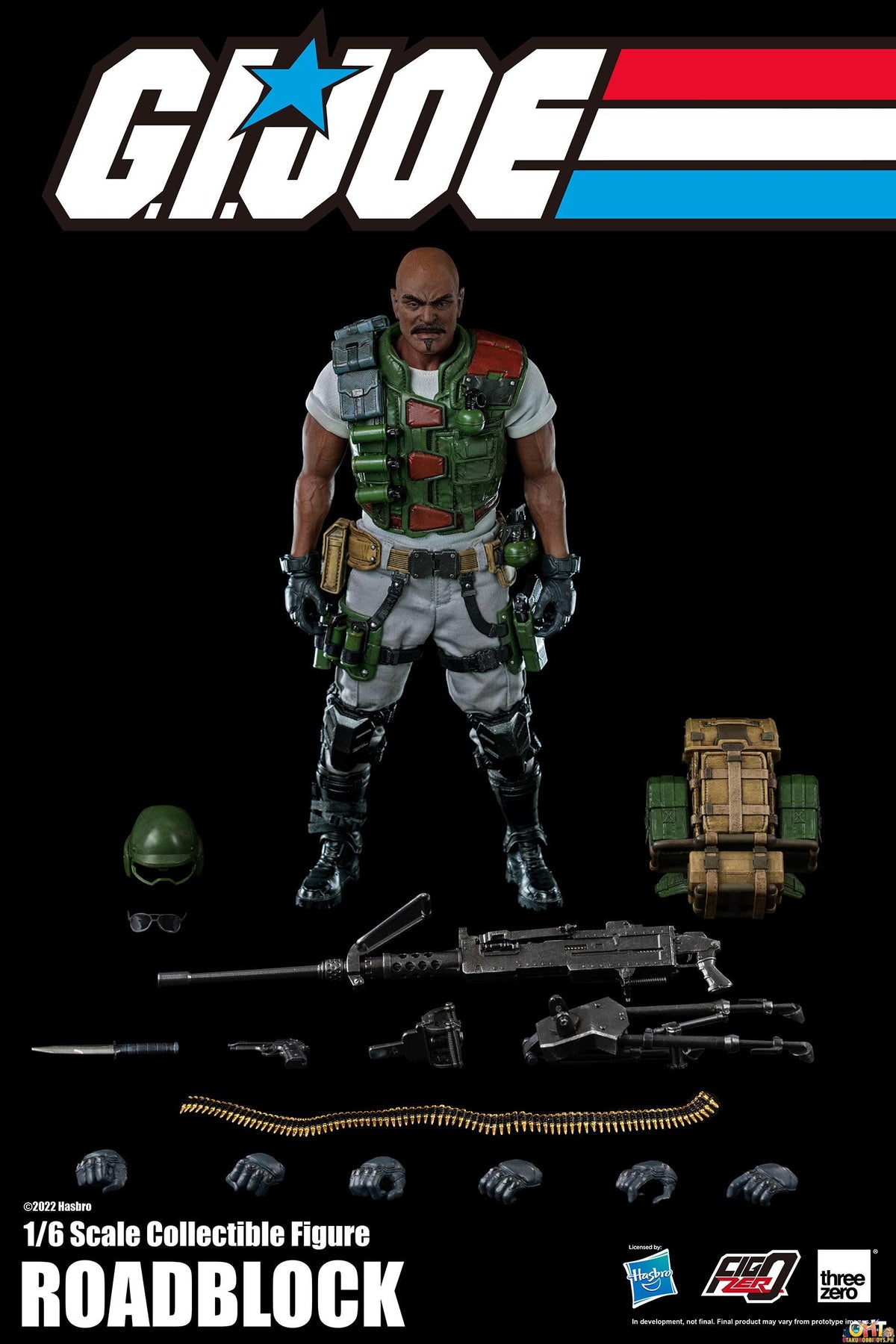 Threezero FigZero G.I. Joe 1/6 Roadblock