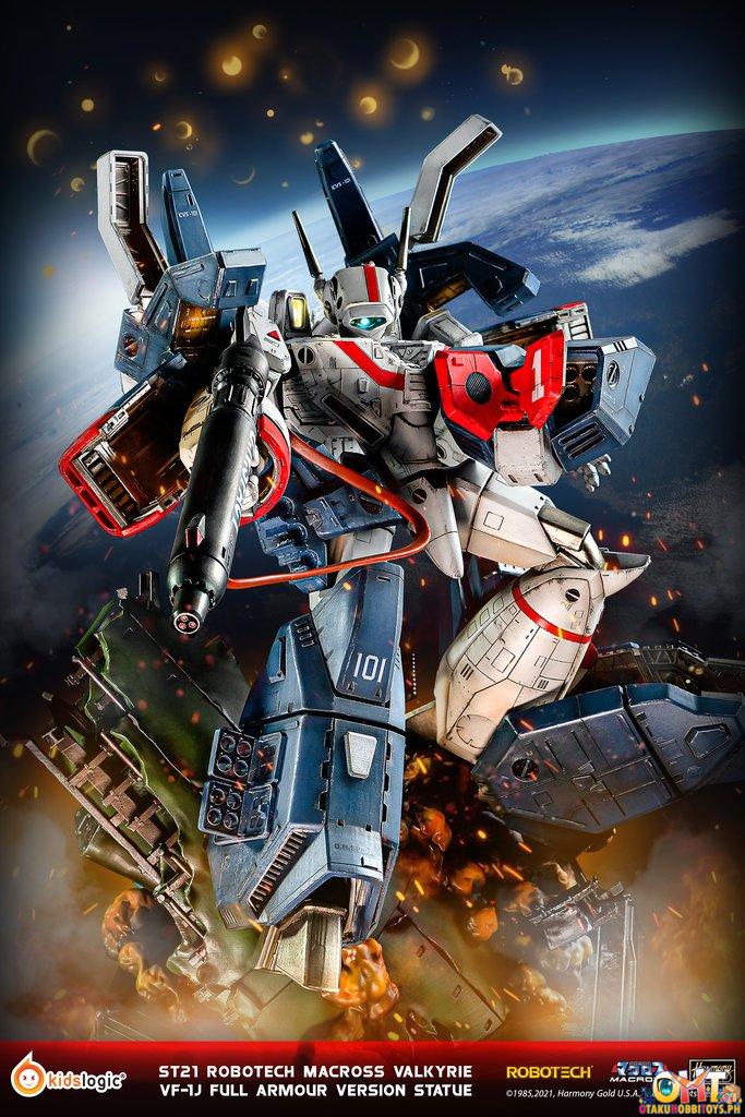 Kids Logic ST21 Robotech Macross VF1J Full Armour Version Statue