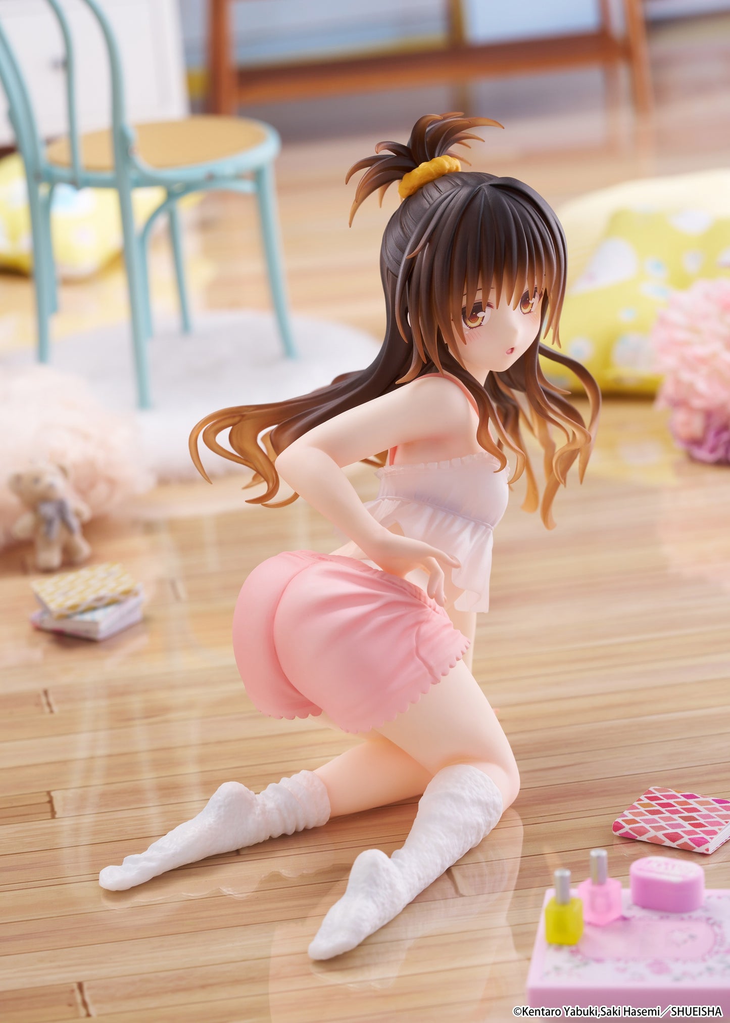 TAITO To Love-Ru Darkness Desktop Cute Figure - Mikan Yuki (Roomwear Ver.)