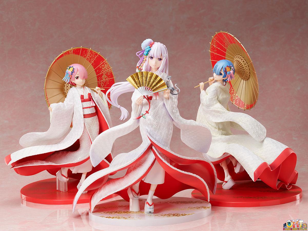 FuRyu 1/7 Emilia Shiromuku Ver - Re ZERO -Starting Life in Another World-
