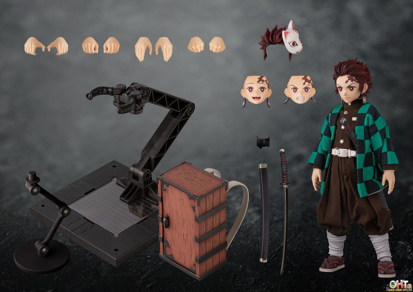 Aniplex Demon Slayer: Kimetsu no Yaiba 1/6 Tanjiro Kamado Scale Action Figure