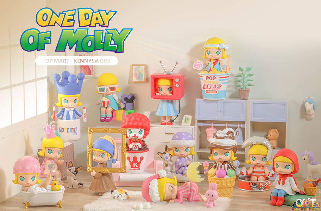 POP MART One Day of Molly 12個セット POP MART! One Day Of Molly Series (Box of 12) – OtakuHobbiToys PH