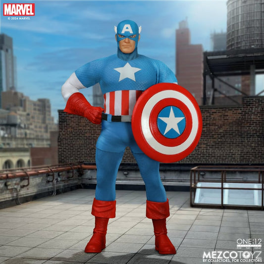Mezco One:12 Collective Captain America – Silver Age Edition