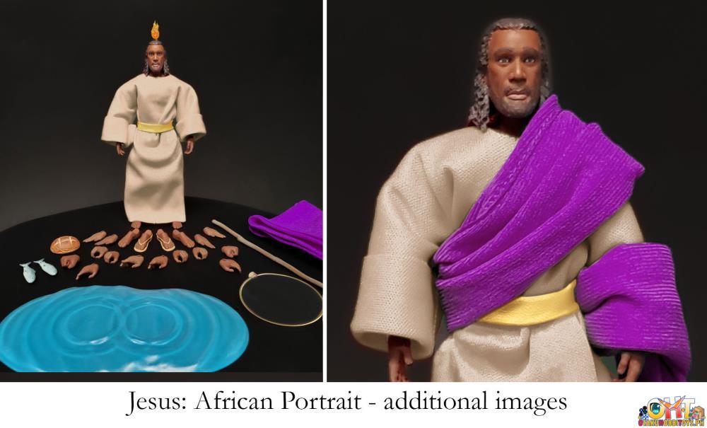 D13 Toys Biblical Adventures 1/12 Jesus Christ African Portrait