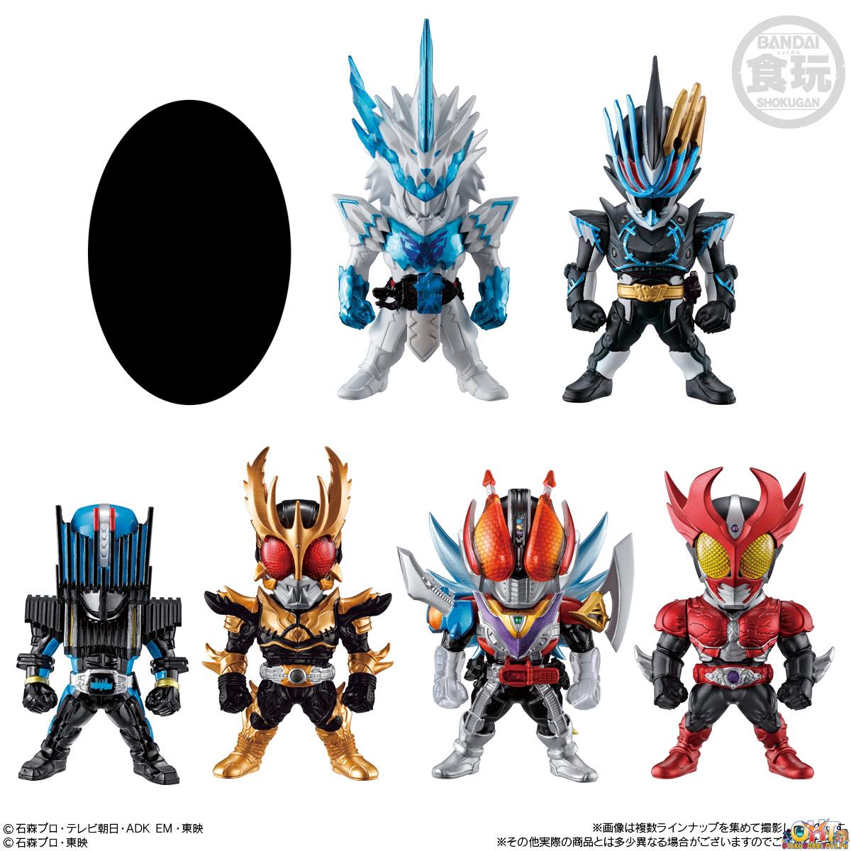 Bandai Converge Kamen Rider 22 Set W/o Gum (Set of 10)