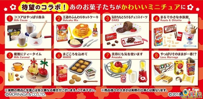 Re-Ment Morinaga Recipe (Box of 8)