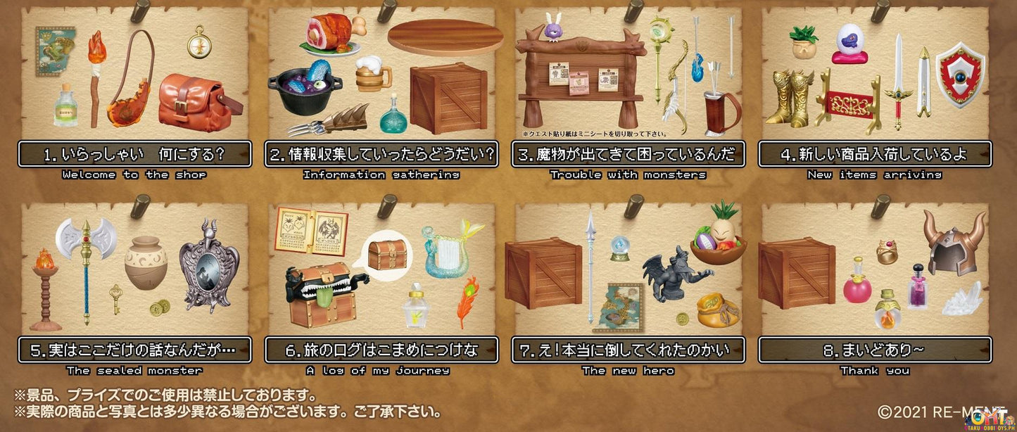 Re-Ment Fantasy Item Shop (Box of 8)