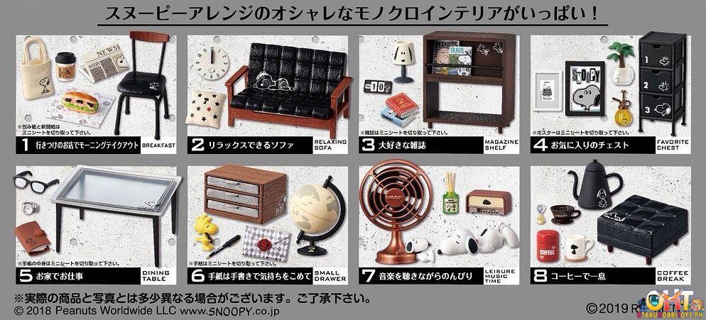 Re-Ment Snoopy's Mono Room (Box of 8)