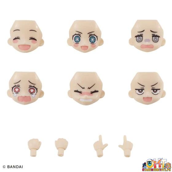 Bandai AQUA SHOOTERS! Face Parts Set 01 Himukai Yuuji Ver.