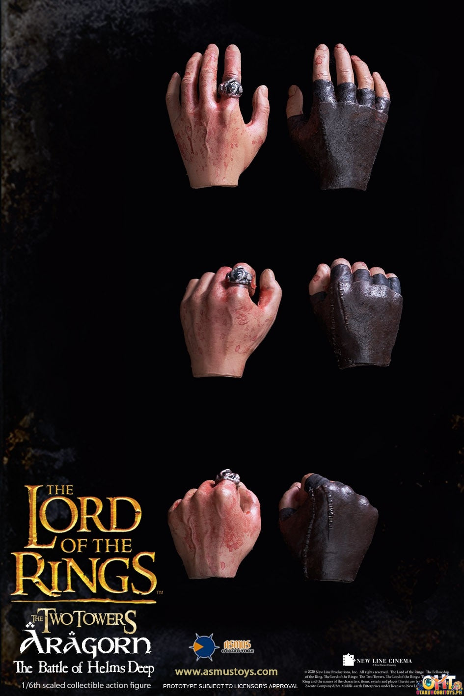 Asmus Toys 1/6 Aragorn at Helm's Deep