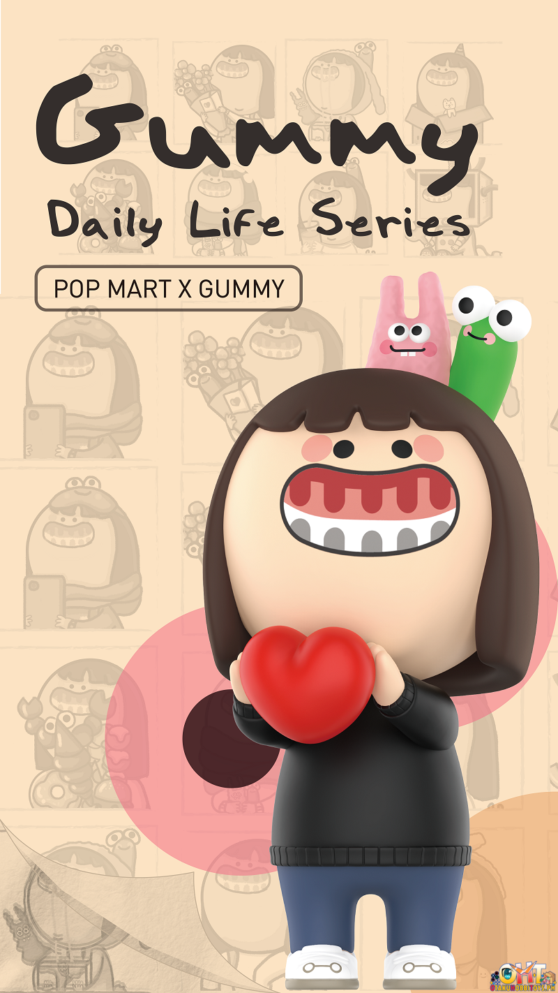 POP MART Gummy Daily Life Series (Box of 12)