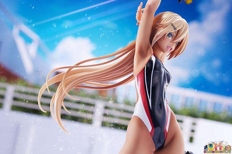 Amakuni ARMS NOTE 1/7 Kouhai-chan of the Swimming Club Red Line Swimsuit Ver.