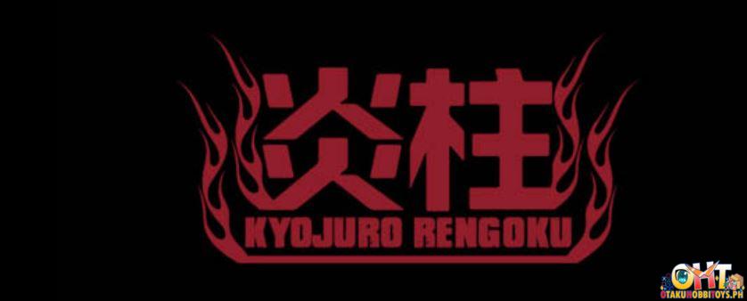COSPA Demon Slayer: Kimetsu no Yaiba Flame Pillar Kyojuro Rengoku T-shirt Black