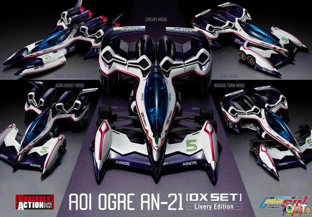 Megahouse Variable Action: Future GPX Cyber Formula SIN - Ogre AN-21 -Livery Edition- DX Set