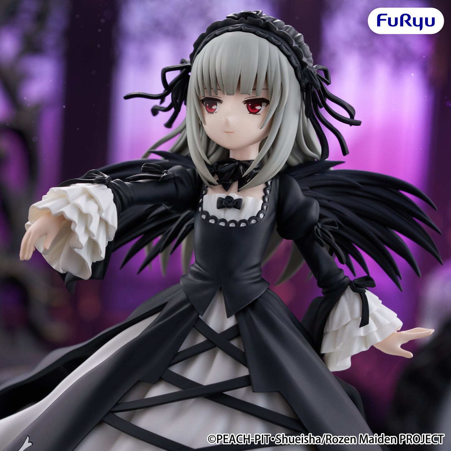 FURYU Rozen Maiden Trio-Try-iT Figure -Suigintou-