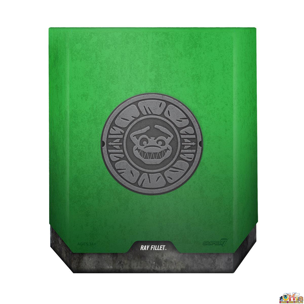 SUPER7 Teenage Mutant Ninja Turtles Ultimates Ray Fillet 7-Inch Action Figure