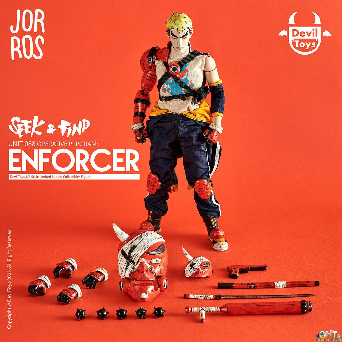 Jor Ros X Devil Toys: Enforcer Unit-088 1/6 Collectible Figure