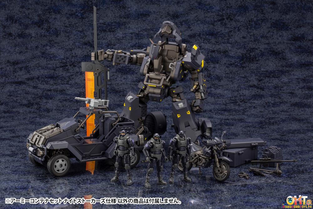 Kotobukiya Hexa Gear Kit Block 1/24 Army Container Set Night Stalkers Ver.