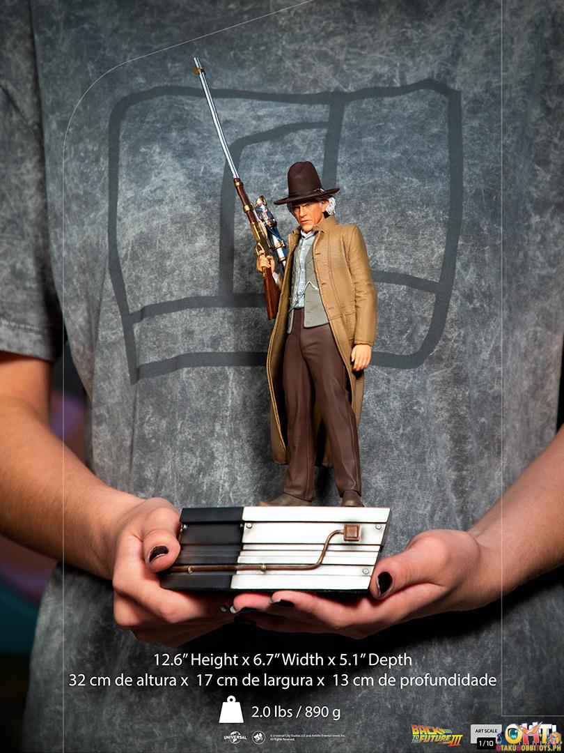 Iron Studios Back to the Future Part III 1/10 Doc Brown Art Scale
