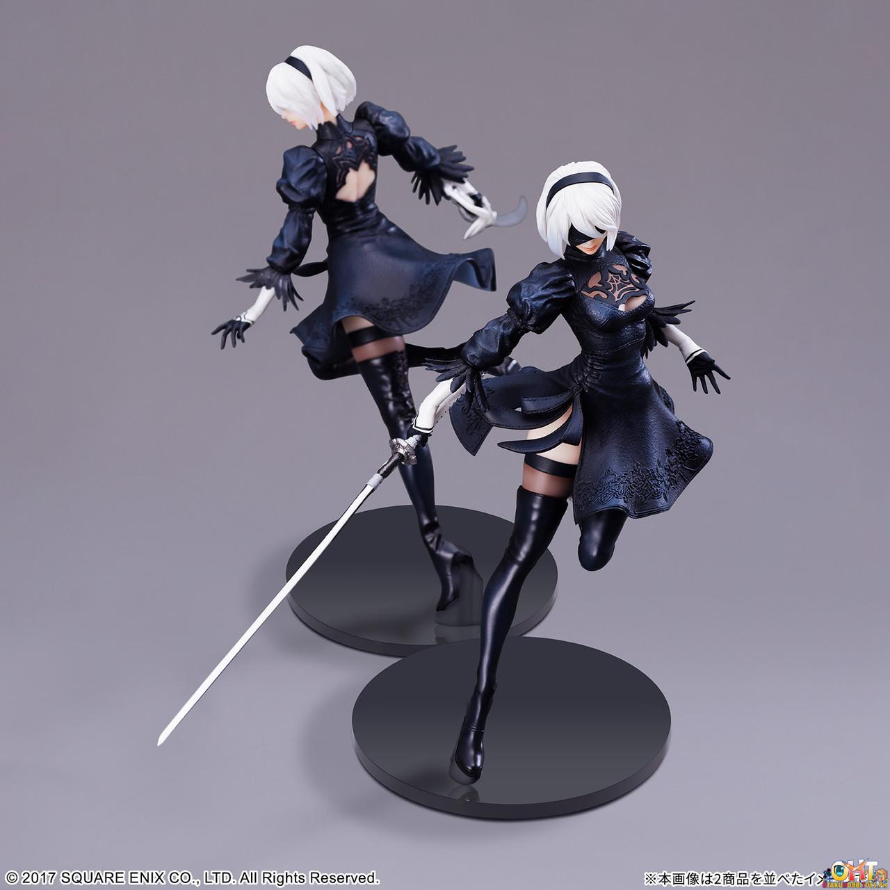 Square Enix NIER:AUTOMATA FORM-ISM FIGURE - 2B (YORHA NO. 2 TYPE B) No Goggles Ver.