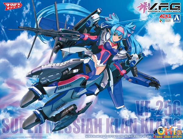 Aoshima Macross Frontier ACKS V.F.G. VF-25G Super Messiah Klan Klang