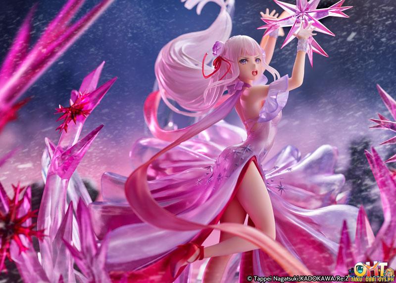 eStream Shibuya Scramble Figure 1/7 Frozen Emilia Crystal Dress Ver - Re:ZERO -Starting Life in Another World-