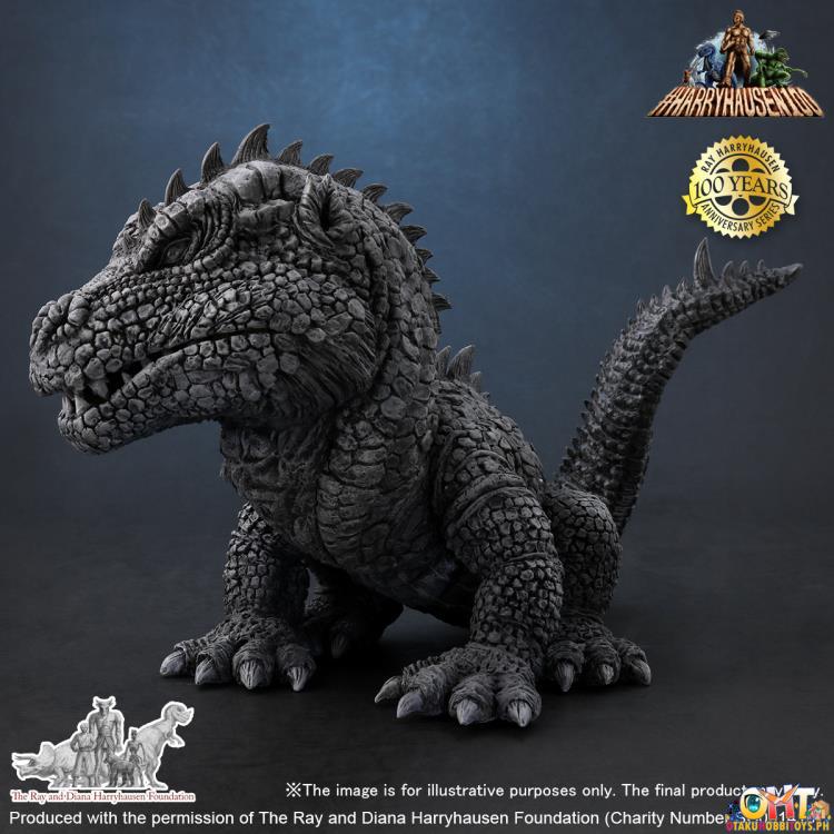 X-Plus Defo-Real Series Rhedosaurus Black & White Ver. - The Beast From 20,000 Fathoms