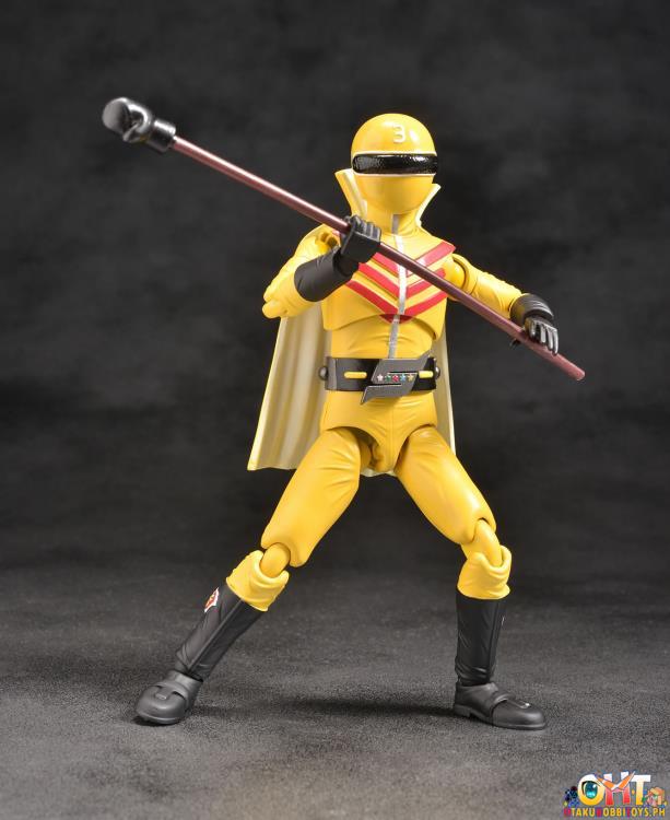 EVOLUTION TOYS Hero Action Figure Aoranger and Kiranger Set - Himitsu Sentai Goranger