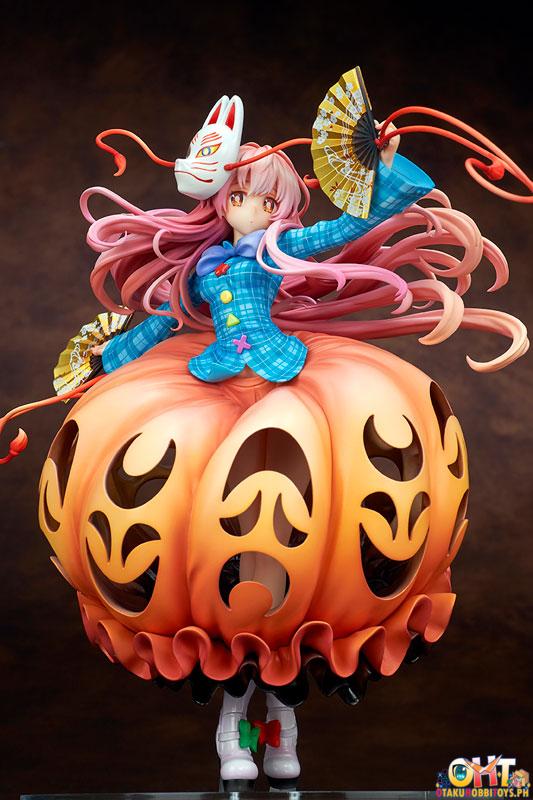 ques Q Touhou Project 1/8 The Expressive Poker Face Kokoro Hatano Light Arms Edition