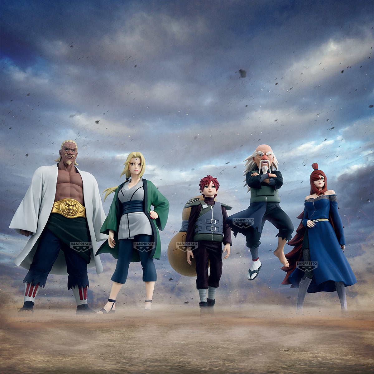 Banpresto Naruto Shippuden Tsuchikage Ohnoki Figure