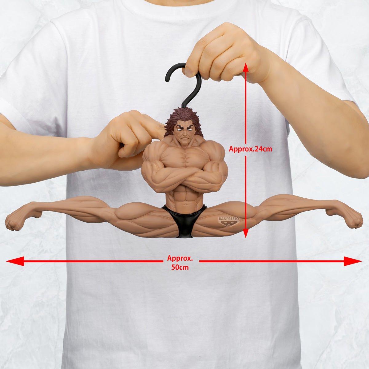 Banpresto Baki Grandista X Fl Yujiro Hanma Figure