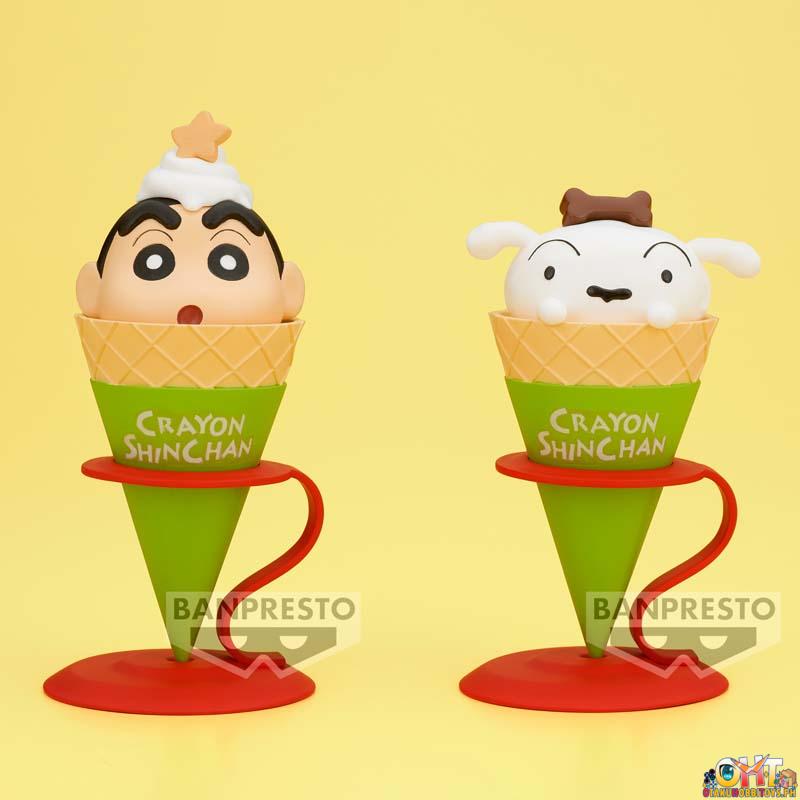 Banpresto Crayon Shinchan Ice Cream Collection SHINCHAN & SHIRO (A:SHINCHAN)