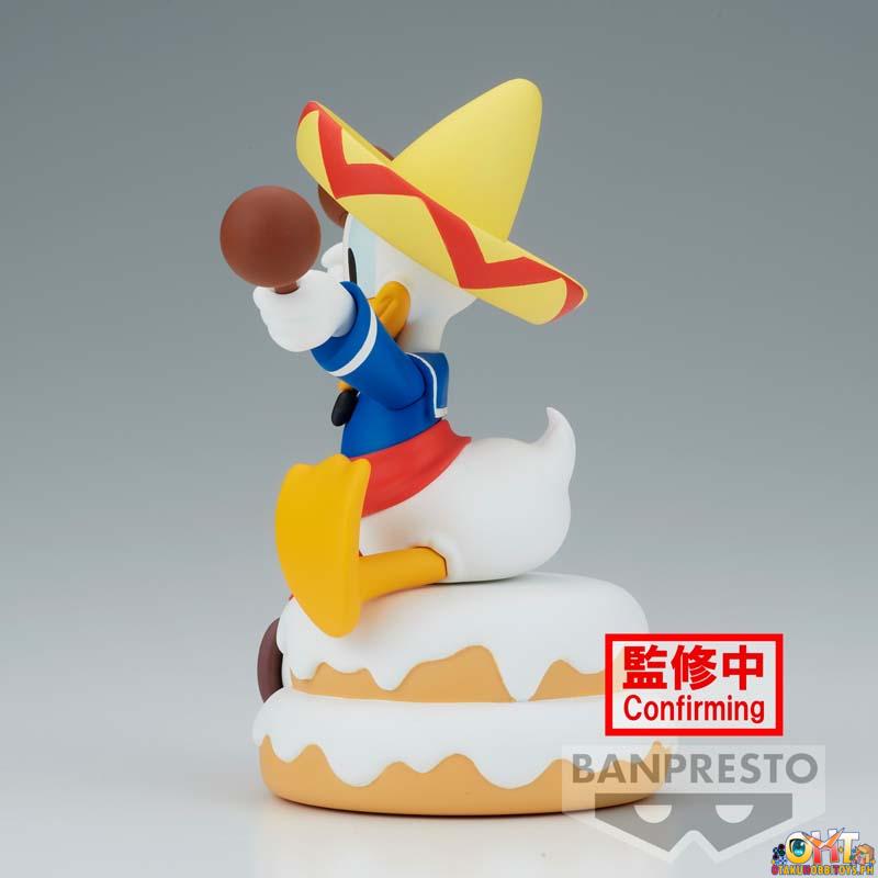Banpresto Disney Characters Sofubi Figure Donald Duck Disney100TH Anniversary Ver.