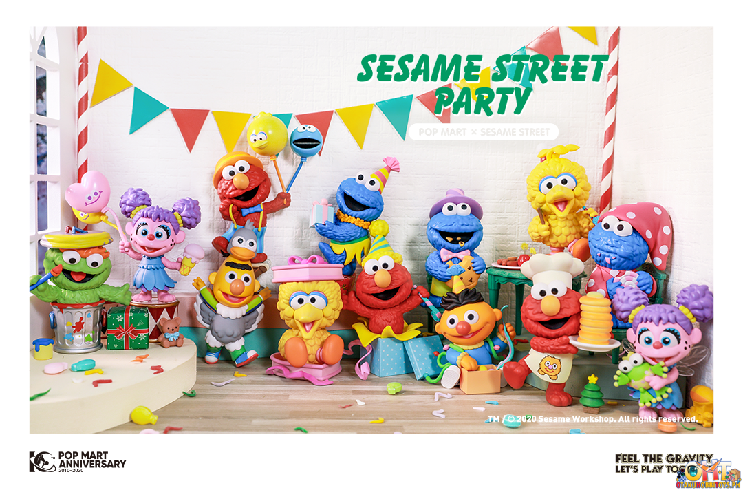 POP MART! Sesame Street Party (Box of 12)