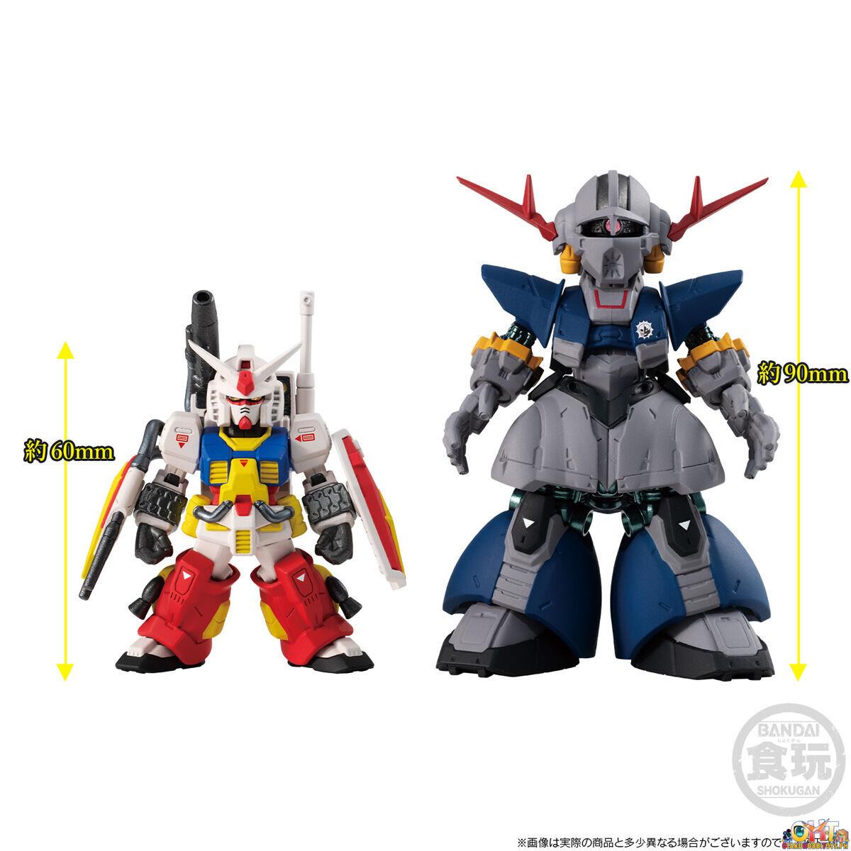 Bandai FW Gundam Converge: Core Perfect Gundam & Perfect Zeong W/o Gum