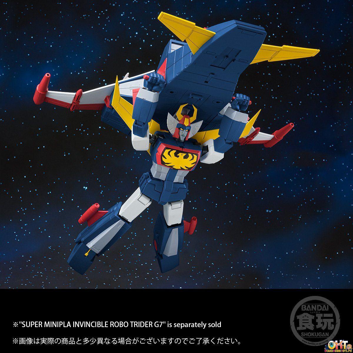 Super Minipla Invincible Robo Trider G7 Shuttle & New Shuttle Set