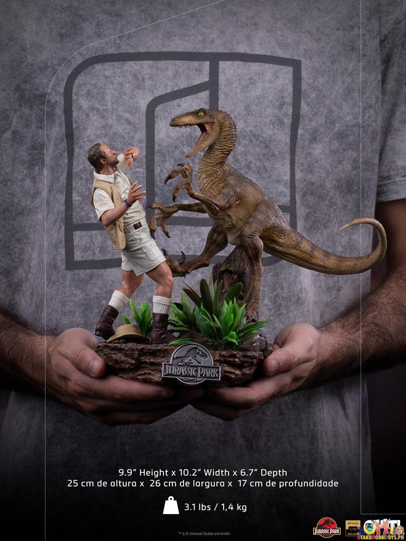 Iron Studios 1/10 Clever Girl Deluxe Art Scale