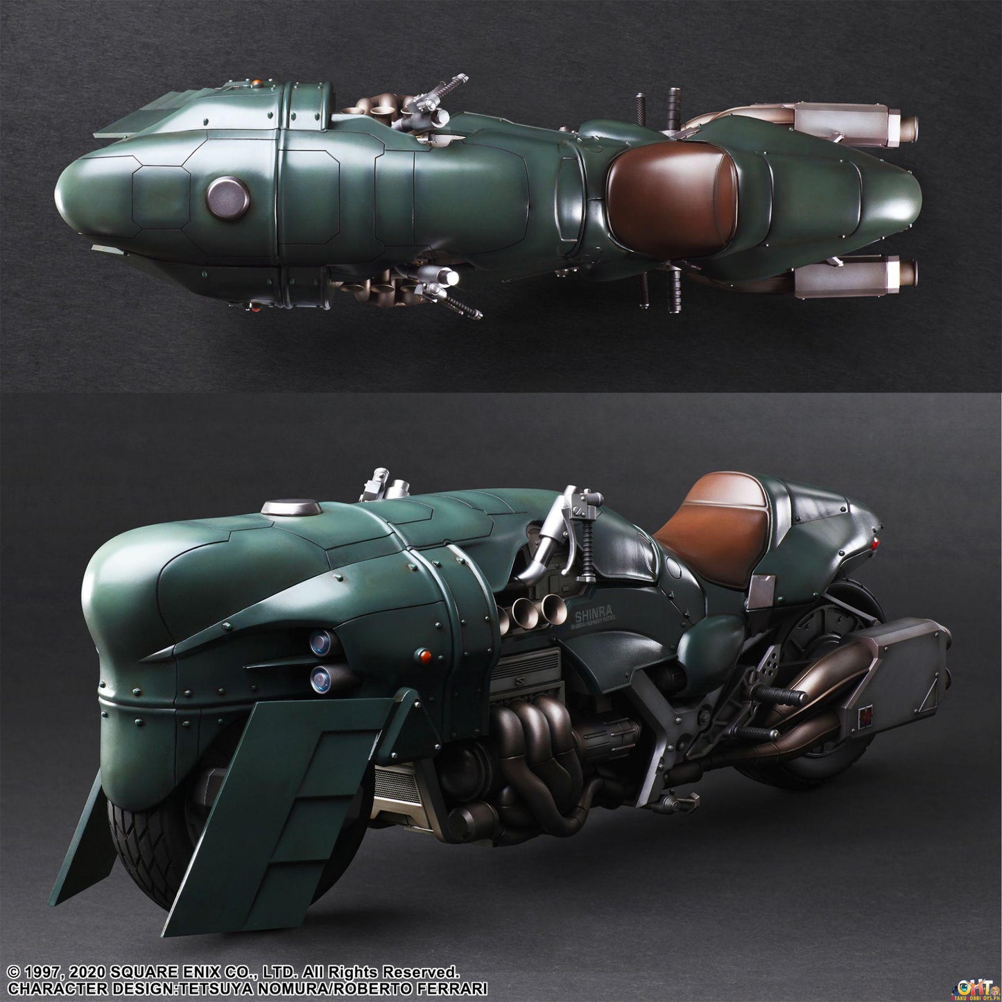 Play Arts Kai Action Figure Final Fantasy® VII Remake Shinra Elite Security Officer & Motorcycle SET