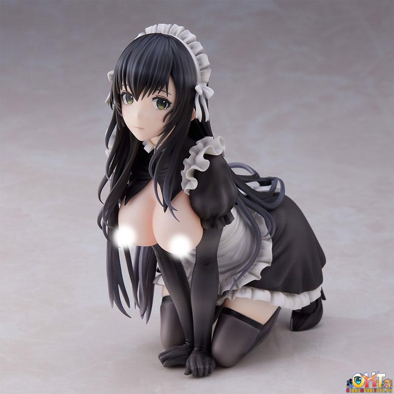 (18+) eighteen Black-haired Maid illustration by Haori Io