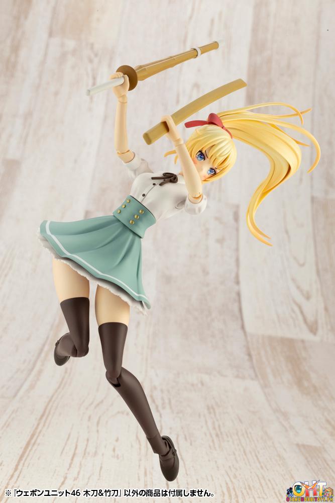 Kotobukiya M.S.G Modeling Support Goods Weapon Unit 46 Bamboo Sword & Wooden Sword