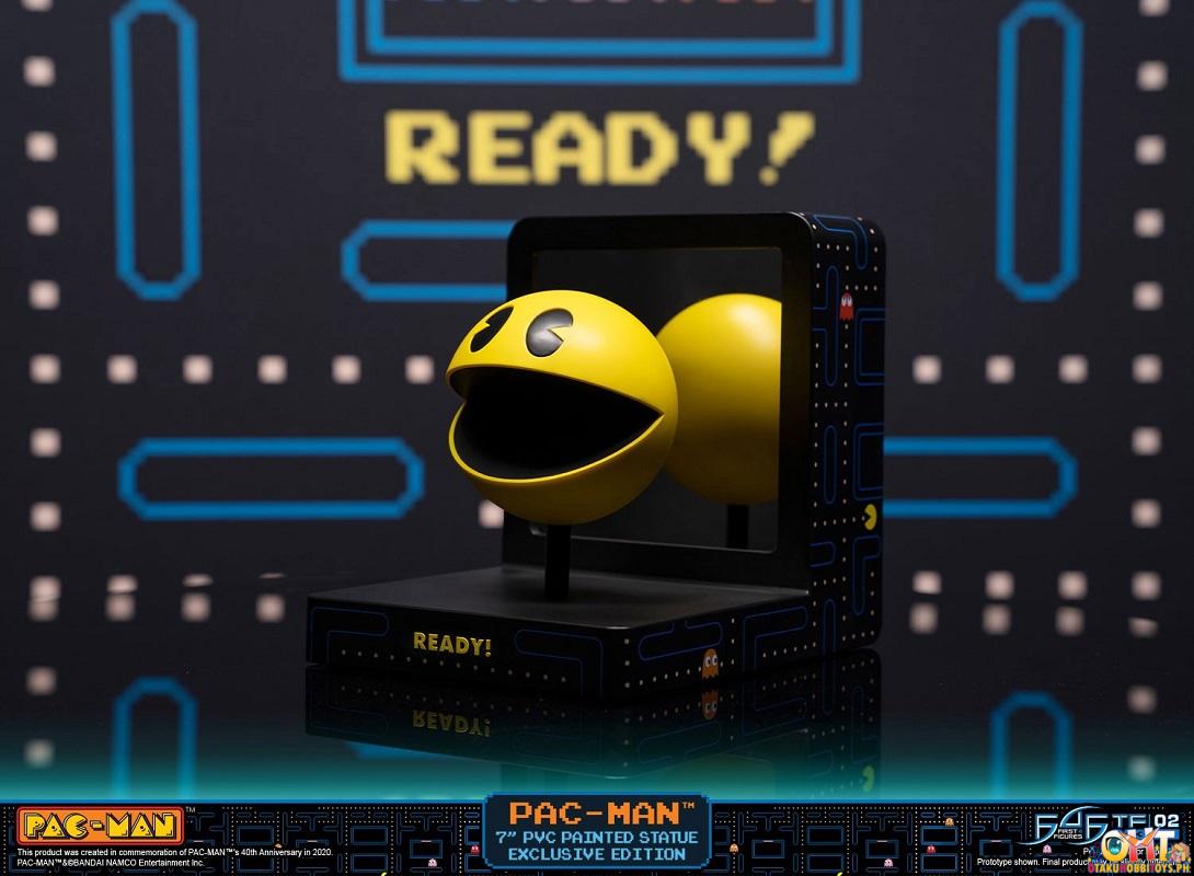 First 4 Figures 7" PVC Painted Statue PAC-MAN (Standard Edition)