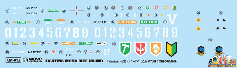 Wave The Venus Wars 1/20 KM-013 HOUND with HIRO