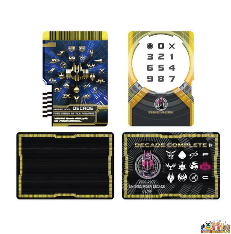 Bandai Kamen Rider Decade Complete Selection Modification RIDER CARD SET EXTRA