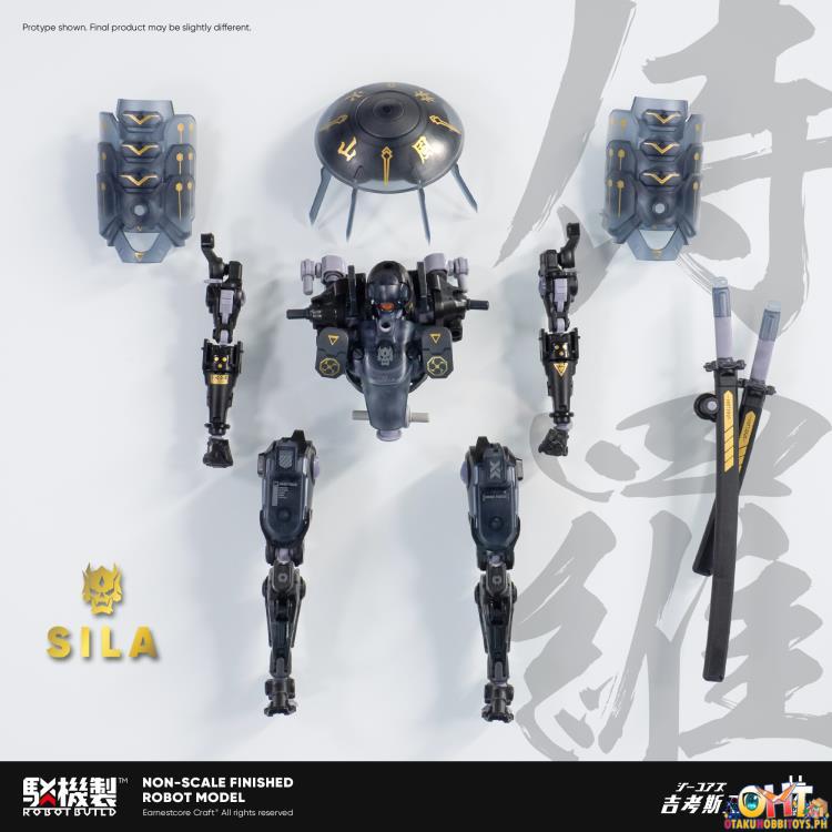 Earnestcore Craft Robot Build RB-09D Sila Robot Model Figure