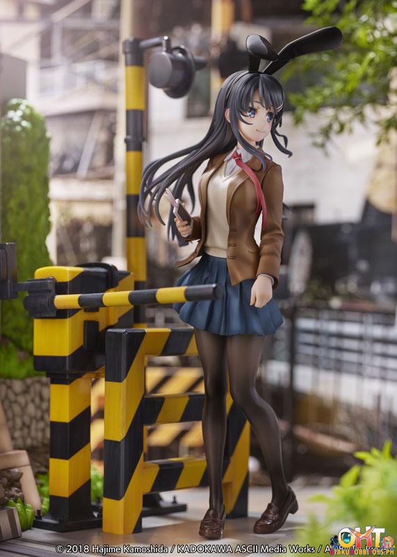 eStream Shibuya Scramble Figure 1/7 Mai Sakurajima Eno Den Ver. - Rascal Does Not Dream of Bunny Girl Senpai