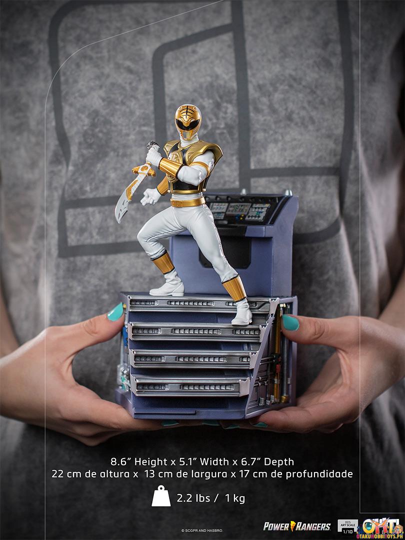 Iron Studios 1/10 White Ranger BDS Art Scale - Power Rangers
